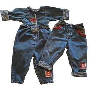 Vintage Levi's Denim Siblings Set